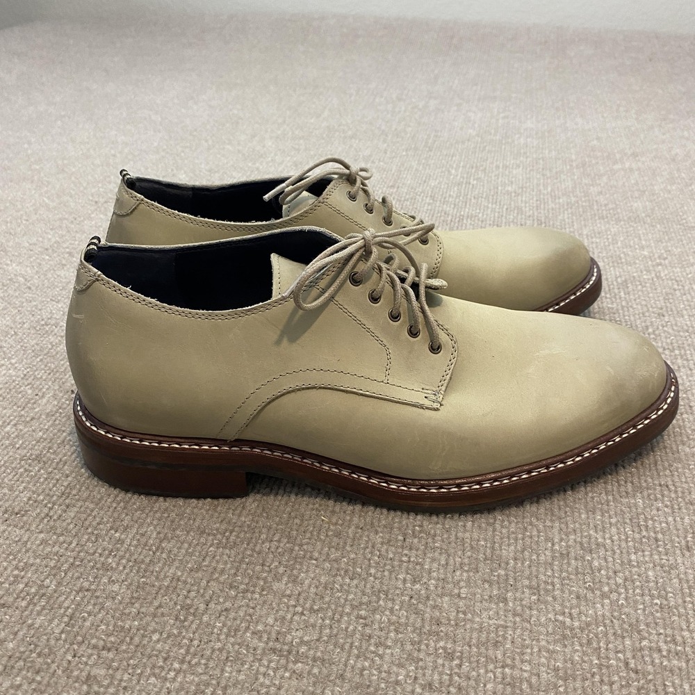 Cole Haan Shoes Mens Size 11 M‎ Beige Nubuck Derby Dress Oxford Casual C31420